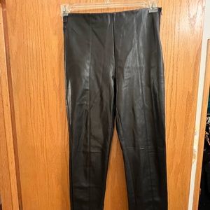 Zara Leather Skinny Pant Size S